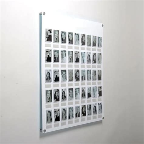 wall mounted perspex display boards